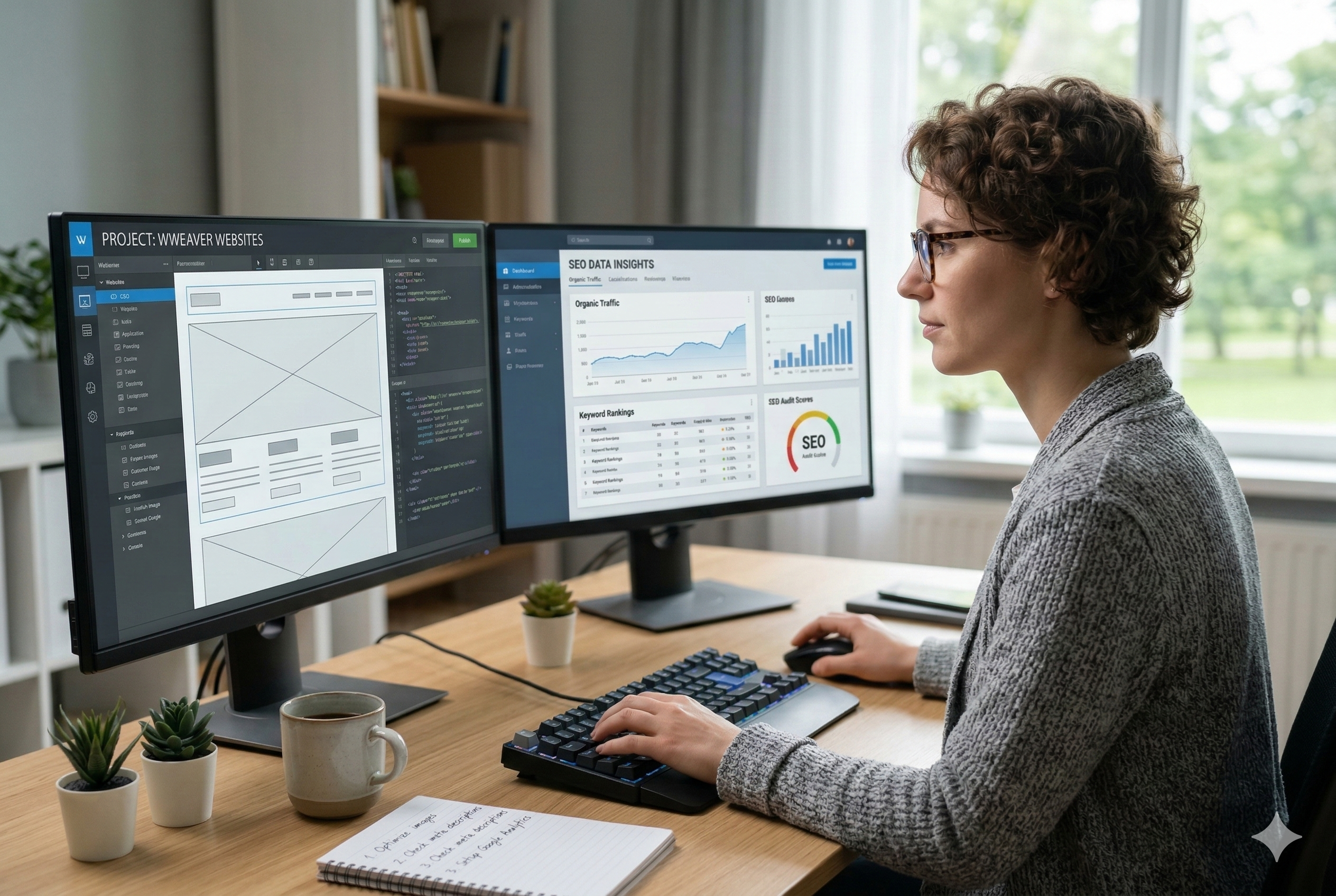 Working on SEO and Web Dev